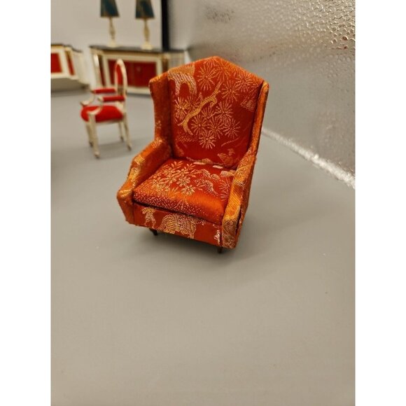 Vintage Ideal Petite Princess Fantasy Furniture FireTruck Dollhouse Lot Of 16 - Picture 6 of 11